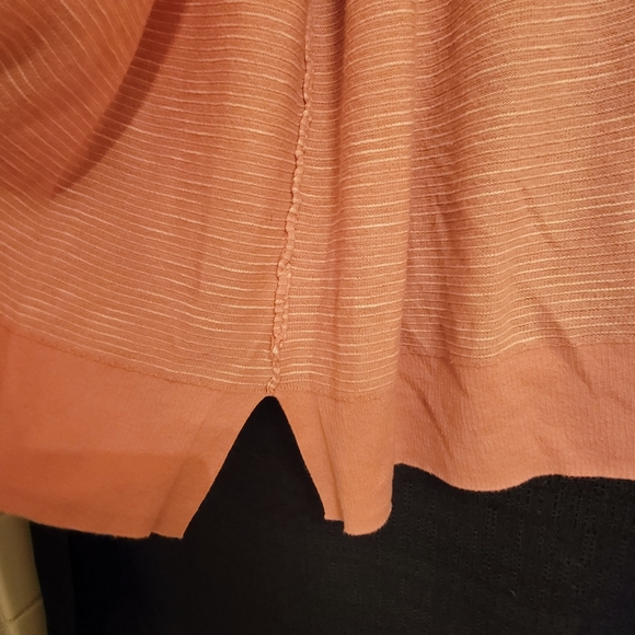 Peach Ribbed Cardigan - Picture 5 of 5